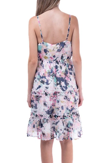 Рокля Vmkaya Short Singlet Frill Dress Wvn  Ga 10267345 11-0602 tcx snow white
