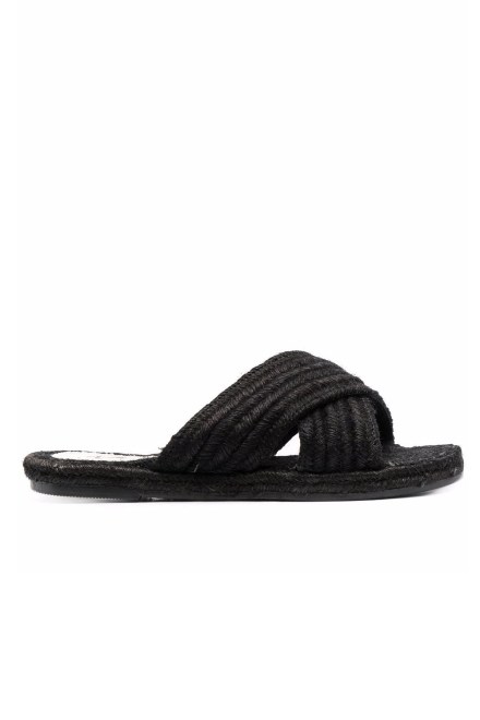 Sandals Black X Bands Yute Rope; Yucatán S 9.6 Y0 black