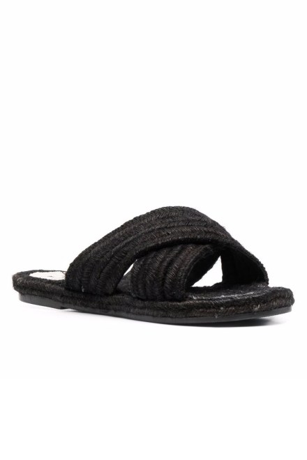 Sandals Black X Bands Yute Rope; Yucatán S 9.6 Y0 black