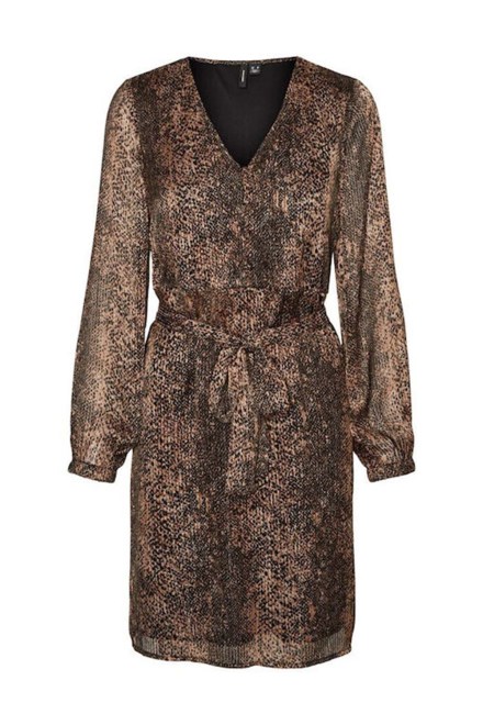 Рокли  Vmnala L/S V-Neck Abk Dress Wvn Btq 10278775 17-1312 TCX Silver Mink