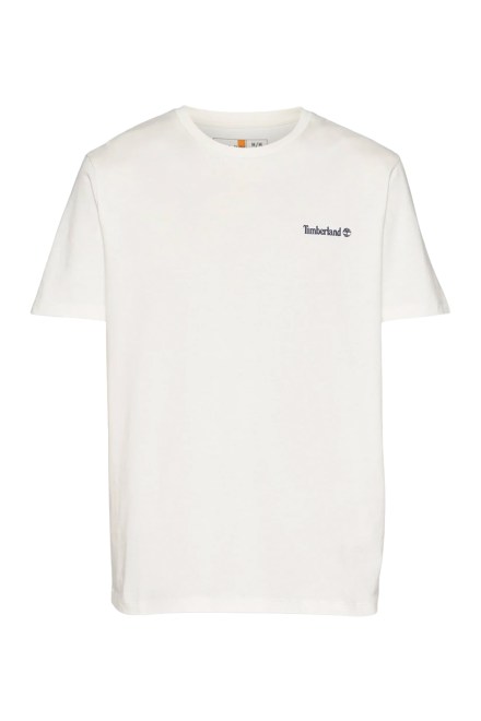 T-Shirt Small Linear Logo Print TB0A5QQT1001 100 white