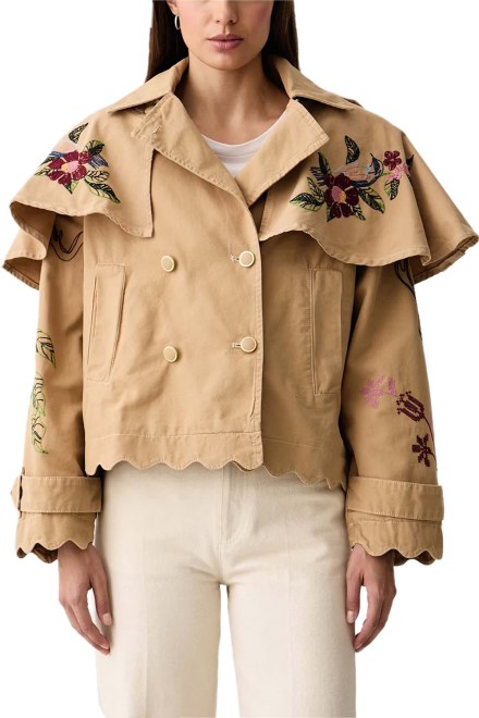 Палто Twill Mini 360805-F2289 beige