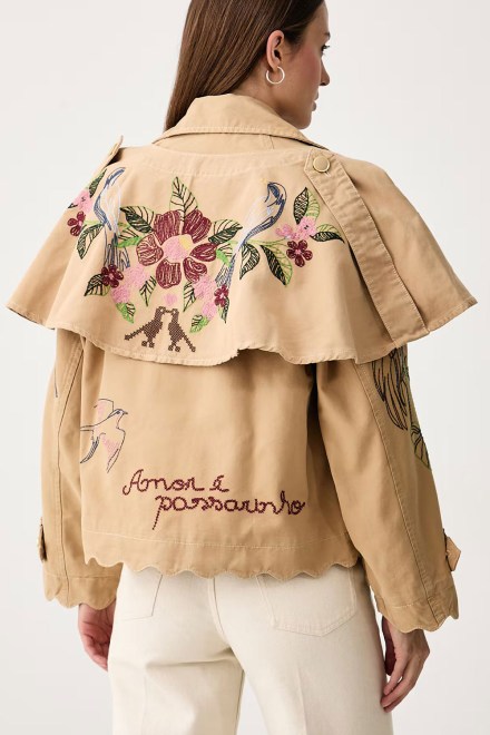 Палто Twill Mini 360805-F2289 beige