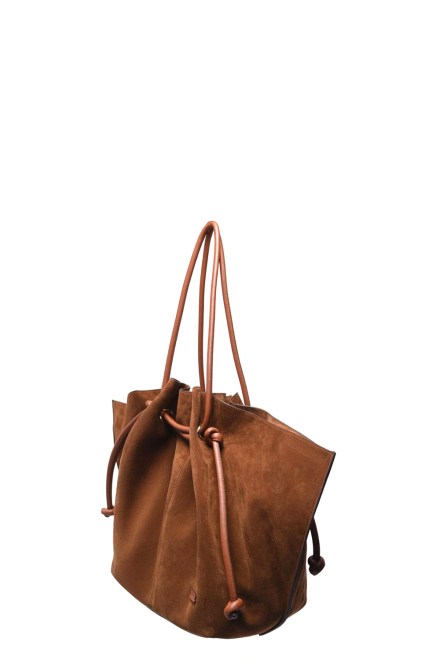 Чанта Suede Tote 372169-S0039 cuoio