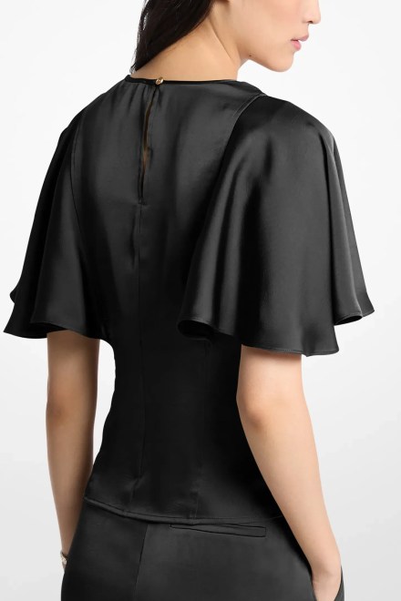 Top Cape Sleeve MT6411QAYJ 001 black