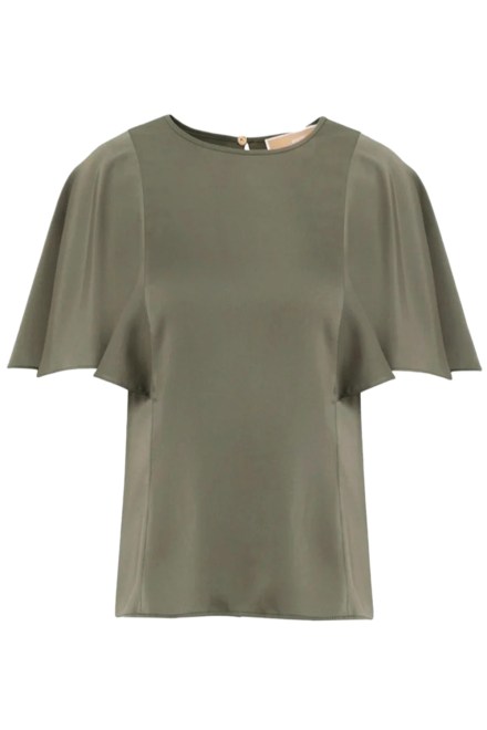 Top Cape Sleeve MT6411QAYJ 305 safari green