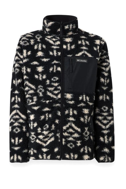 Жилетка Reversible Fleece 2135651 012 black geostripe tonal, black