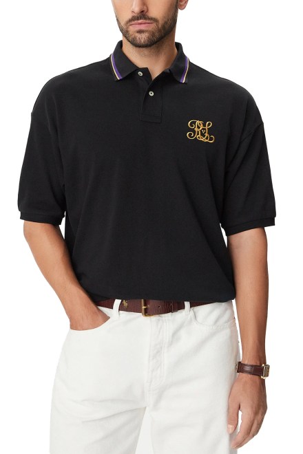 Polo 20/1 Mesh-Knt 710B28617004 001 black