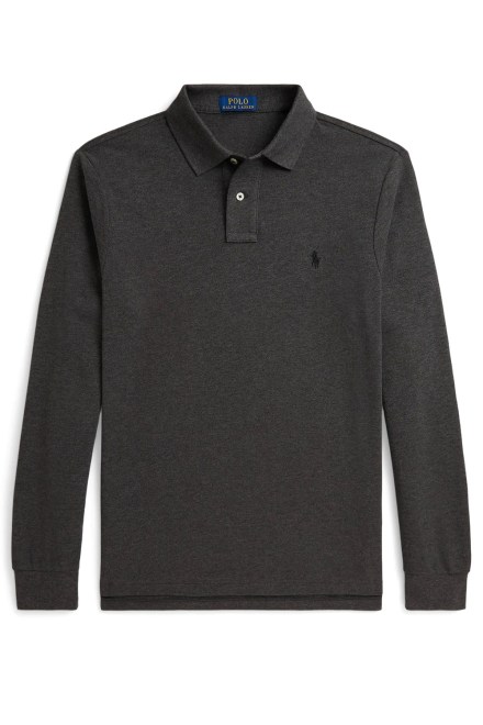 Polo Basic Mesh-Lsl-Knt 710680790501 020 grey