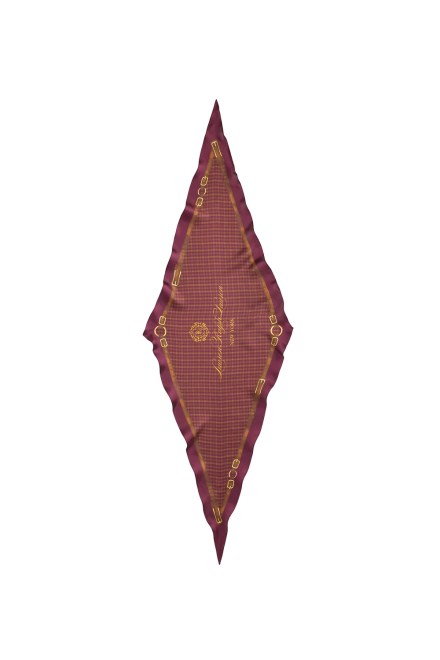 Шал Pld Blt Dmd 454P23564001 dark garnet