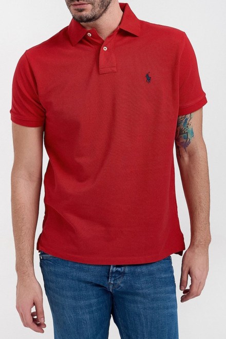 Polo Basic Mesh-Ssl-Knt 710666998003 600 red