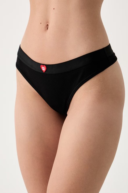 Бельо Hugo Heart Thong 10251623 01 50566784 001