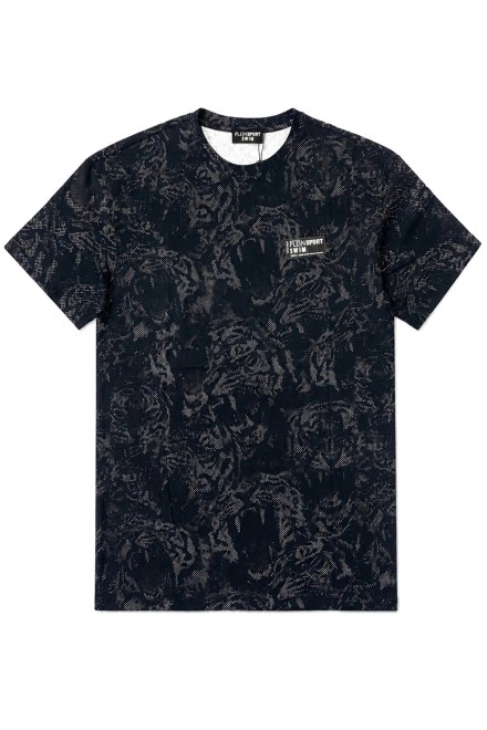 T-Shirt Allover Tiger PS26MTS10 02 black
