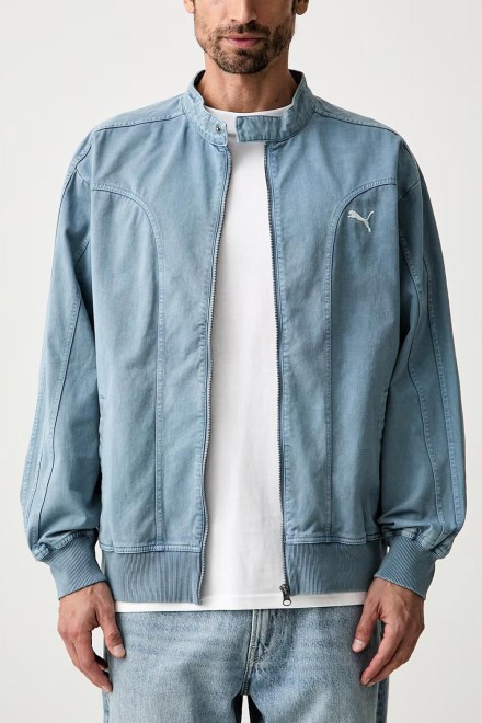 Жилетка T7 Relaxed Washed Twill Track 636718 34 cool blue