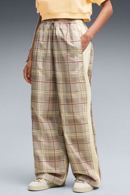 Долнище T7 Relaxed Tartan 636629 81 mouse gray