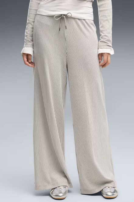 Долнище Ess Ribbed Wide Leg Soft Touch 636667 81 mouse gray heather