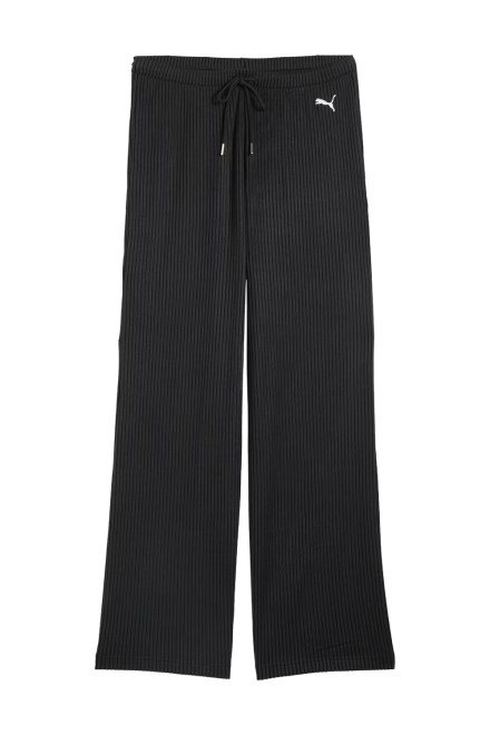 Долнище Ess Ribbed Wide Leg Soft Touch 636667 01 puma black