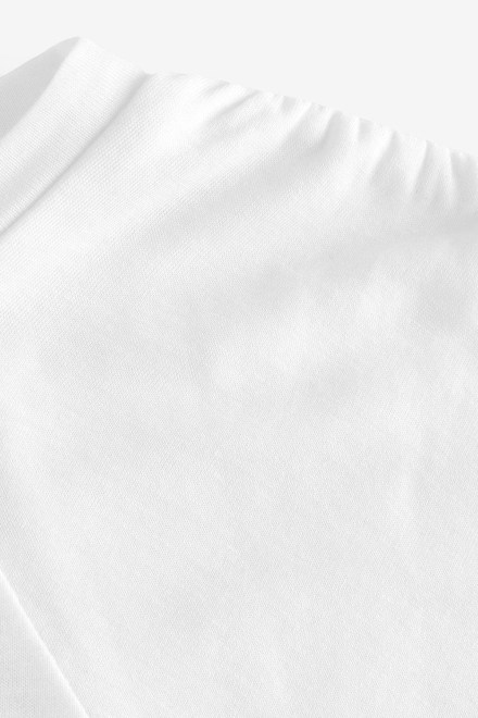 T-Shirt Elmie Gather Shoulder Detail 281485 white