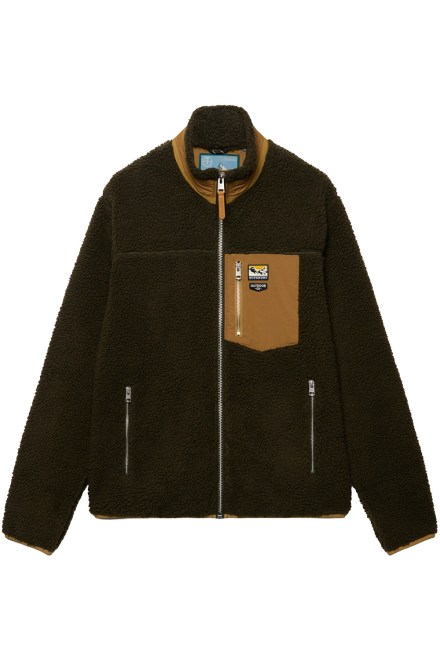 Жилетка Mountain Full Zip Fleece M2014575A m8i surplus goods olive/deep brown