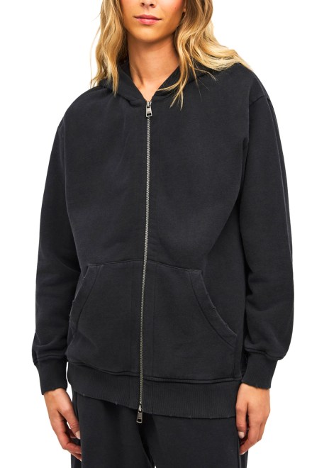 Жилетка Oversized Fullzip With Destroys DLWF000044 vintage cocoa