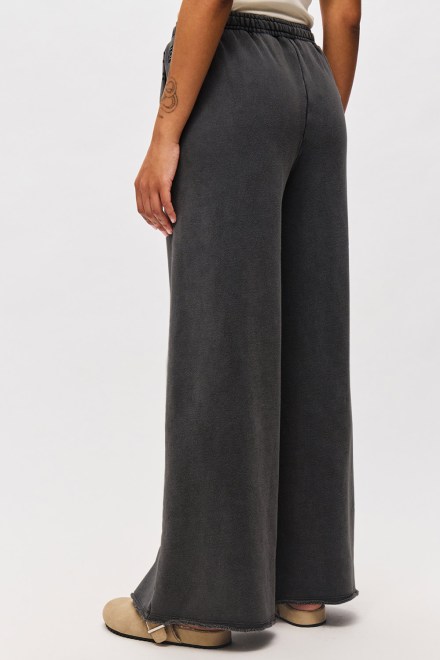 Долнище Wideleg With Raw Edges DLWSP000041 vintage black