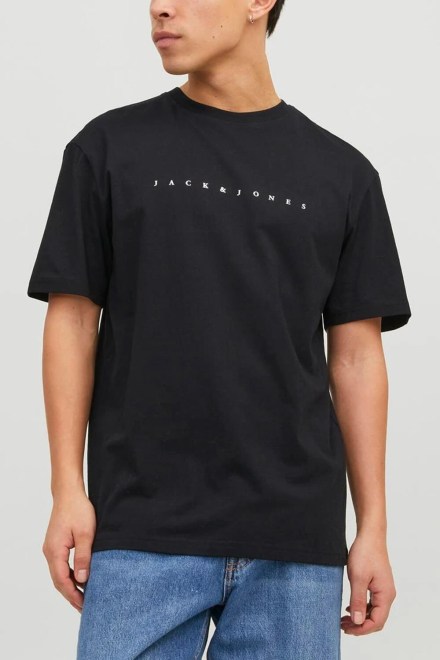 T-Shirt Jjestar Jj Tee Ss 12234746 C-N10 black