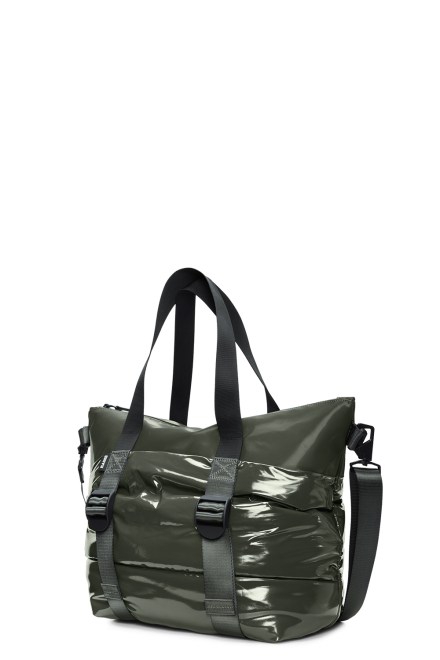 Чанта Puffer Mix Tote Bag Mini W3 14010 127 swamp