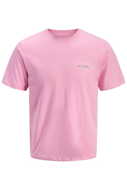 T-Shirt Jjbrandon Ss Crew Neck 12288113 14-2311 TCX prism pink