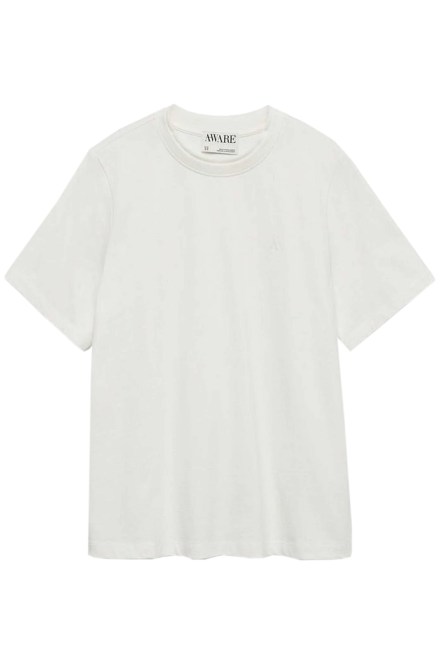 T-Shirt Awvirginia Ss O-Neck Emb 10339700 11-0602 TCXow white
