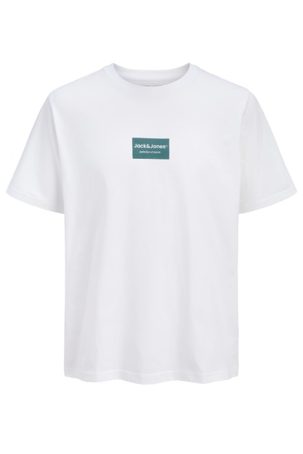 T-Shirt Jjfrank Ss Crew Neck 12288092 11-0601 TCX bright white
