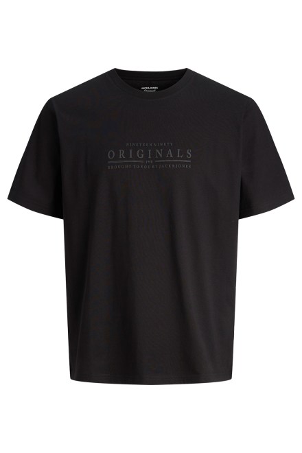 T-Shirt Jorcatskills Minimal Crew Neck Ln 12290315 C-N10 black