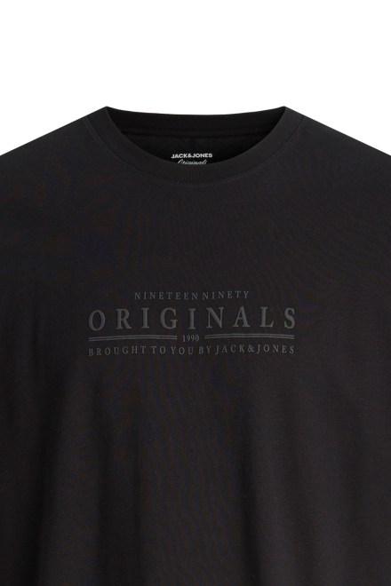 T-Shirt Jorcatskills Minimal Crew Neck Ln 12290315 C-N10 black