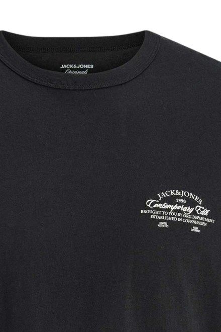 T-Shirt Jornantucket Script Chest 12290859 C-N10 black