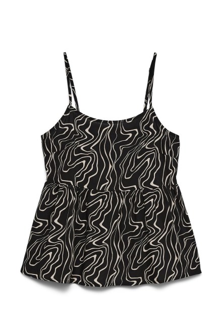 Top Vmeasy Joy Detail Singlet 10345498 C-N10 black