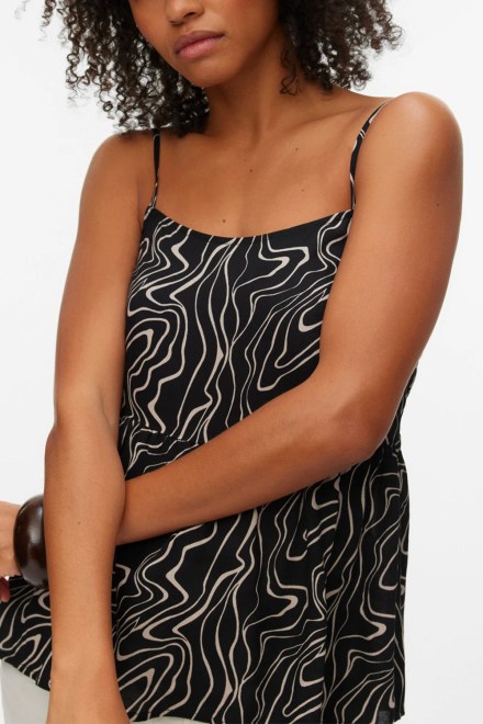 Top Vmeasy Joy Detail Singlet 10345498 C-N10 black