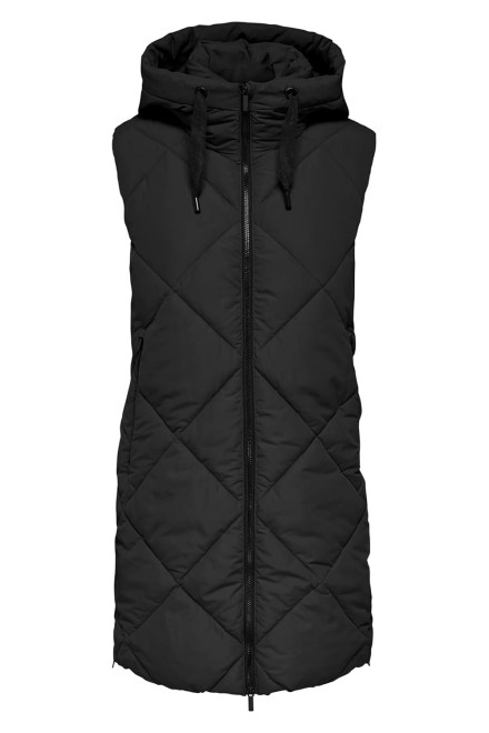 Яке Onlmaggi Hood Waistcoat 15373237 C-N10 black