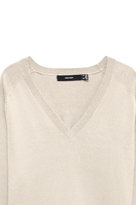 Плетено Vmholly Karis V-Neck 10347128 13-0905 TCX birch
