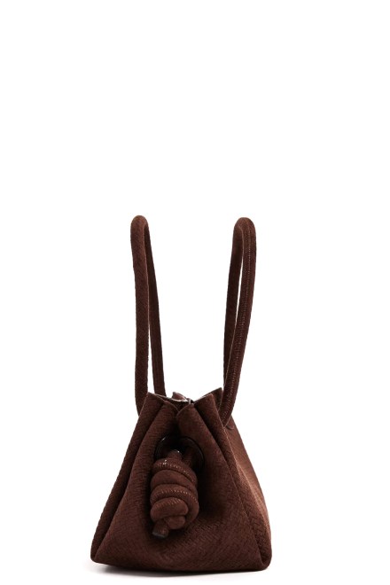 Чанта Tsjenny Grab Weave Bag 31001668 19-0912 TCX chocolate brown