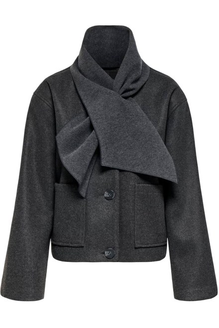Яке Onlcarrie Scarf 15382557 BS000088 dark grey melange