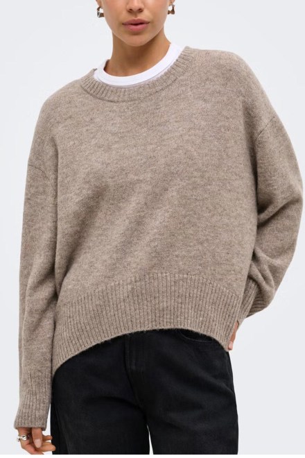 Плетени Onlalivia O-Neck 15383977 17-0808 TCX taupe gray