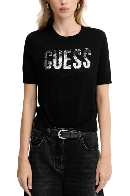 Плетени Ss Cn Layla Boxy Logo Swtr W5YR25Z2NQ2 jblk jet black a996