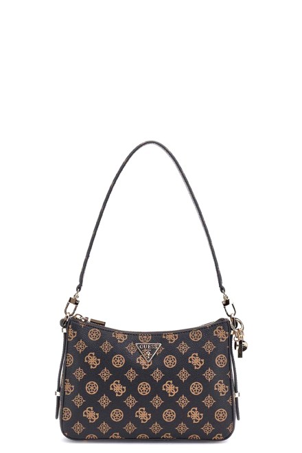 Чанта Daryna Ii Top Zip Shoulder Bag HWPG7208180 mlo mocha logo