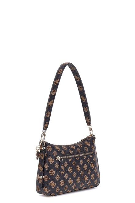 Чанта Daryna Ii Top Zip Shoulder Bag HWPG7208180 mlo mocha logo