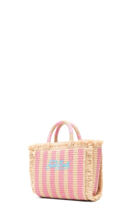 Чанта Vanity Mini Straw With Strap VAMI009-00407L stripes v 21 emb