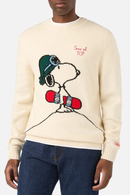 Плетено Bombardino BOMD005-03340M snoopy snow boarder 10 emb