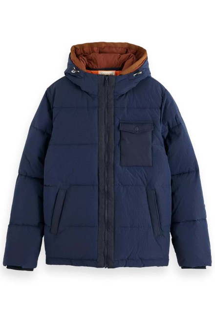 Яке Hooded Puffa 174383 SC0002 night