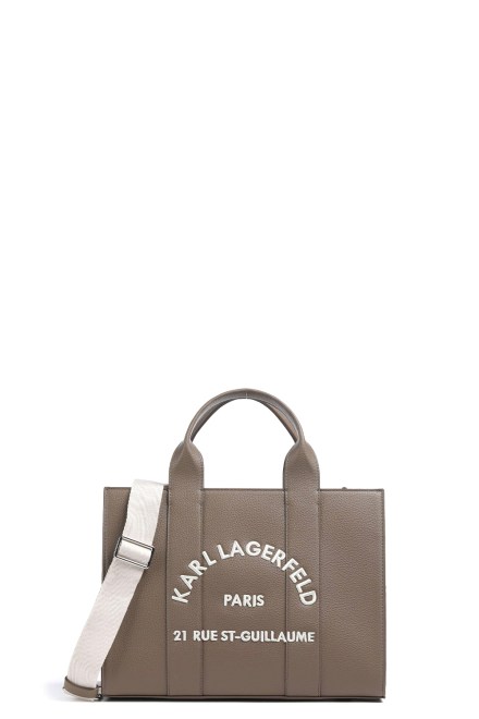 Чанта K/Rsg Md Square Tote Peb Emb B1W30041 2pr dark taupe