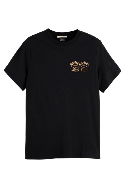 T-Shirt Small Chest Artwork Regular Fit U9A01096T 014 meteorite