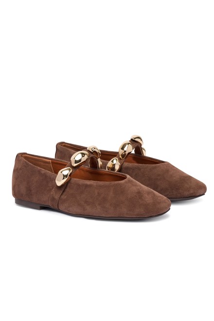 Дамски Балерини Steve Madden Poppin 03002 11005437 880 cho brn sd